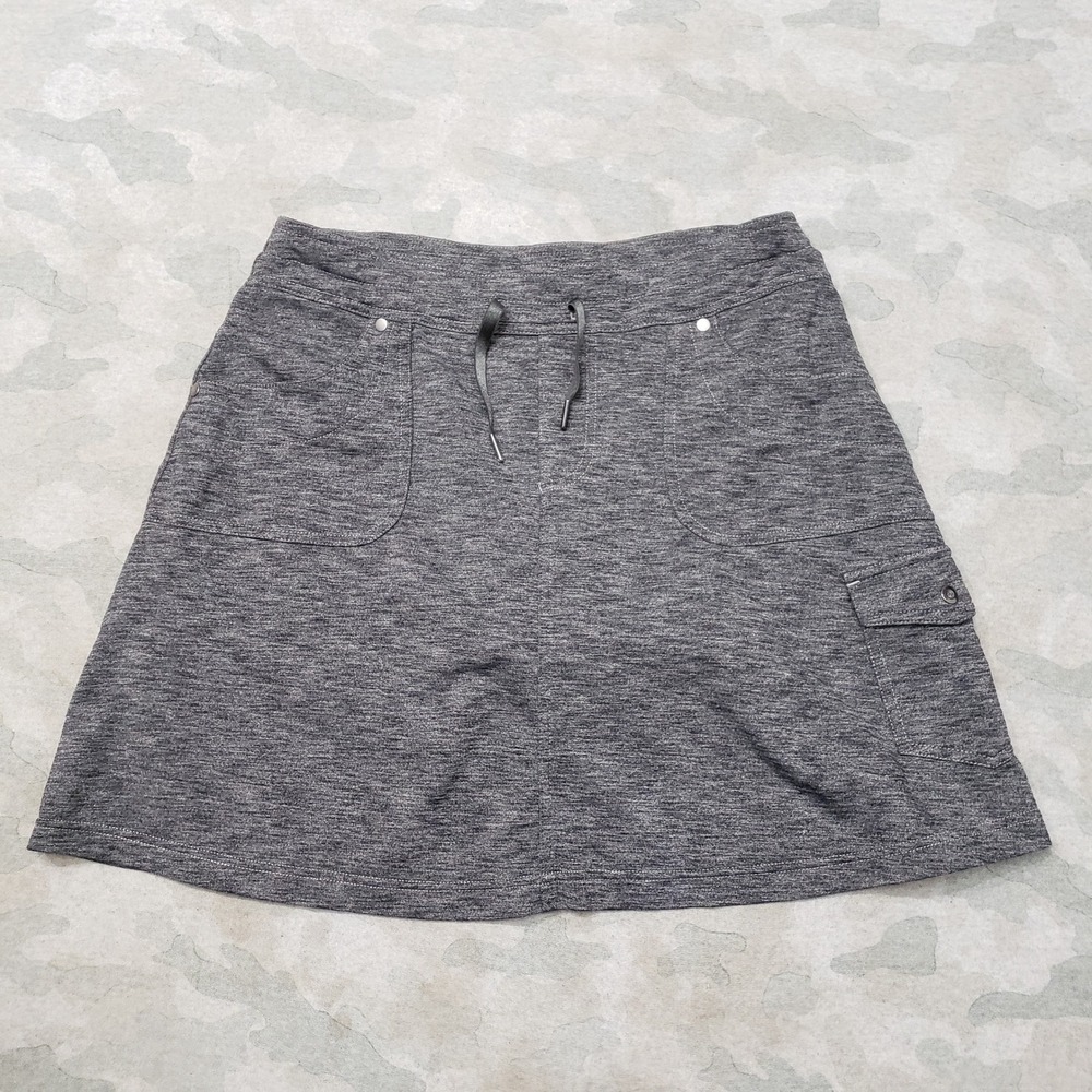 Kuhl Skort Womens Small Gray Active Hiking Athletic Drawstring